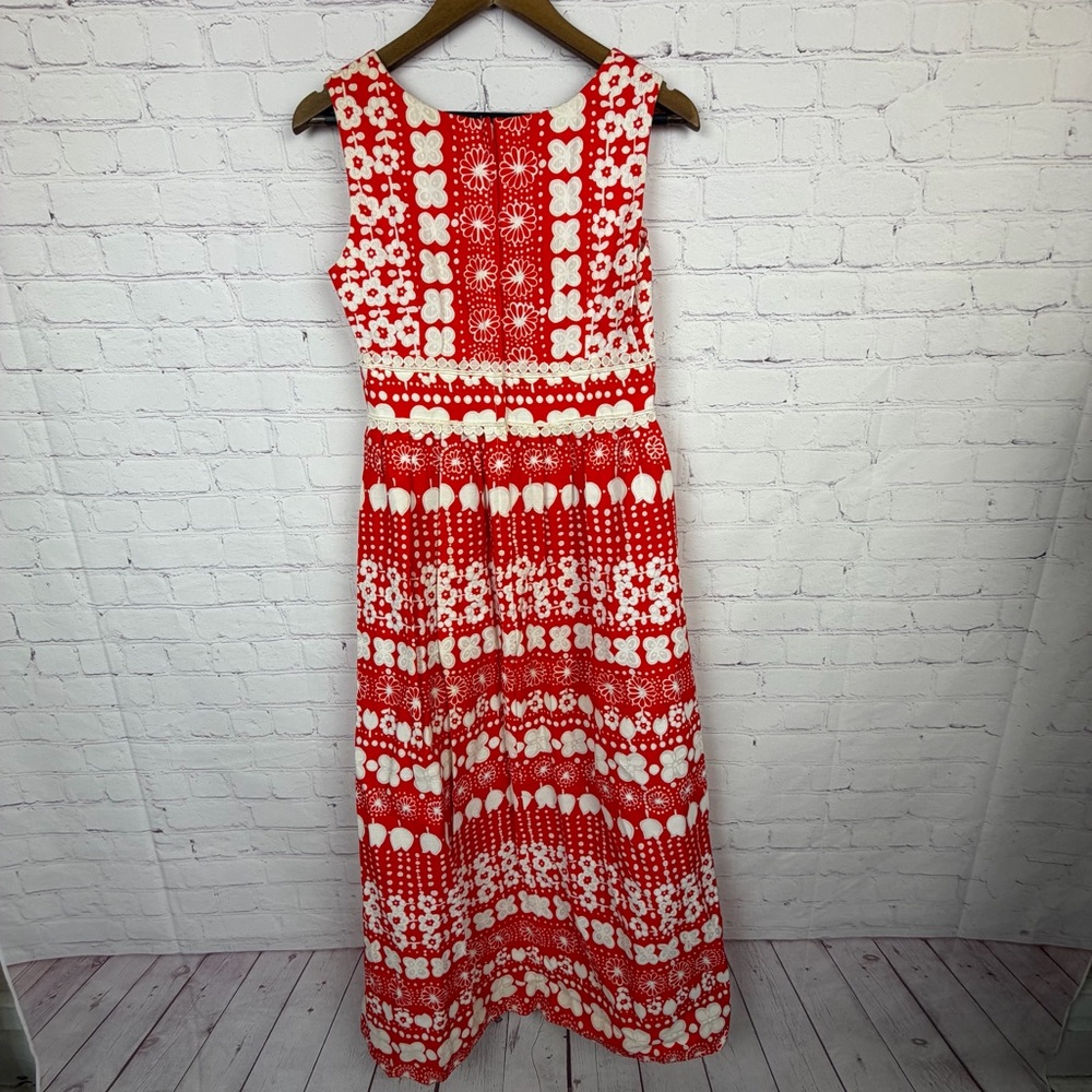 Alex Coleman 70s Vintage Maxi Dress (NO SIZE) Whimsical, Twee, Mod, Cottage - Picture 7 of 16